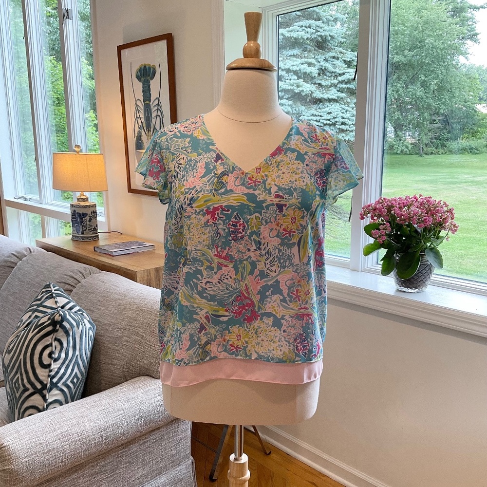 Charlie Paige XL Blouse NWT
